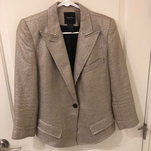 Smythe Metallic Blazer Size 8
